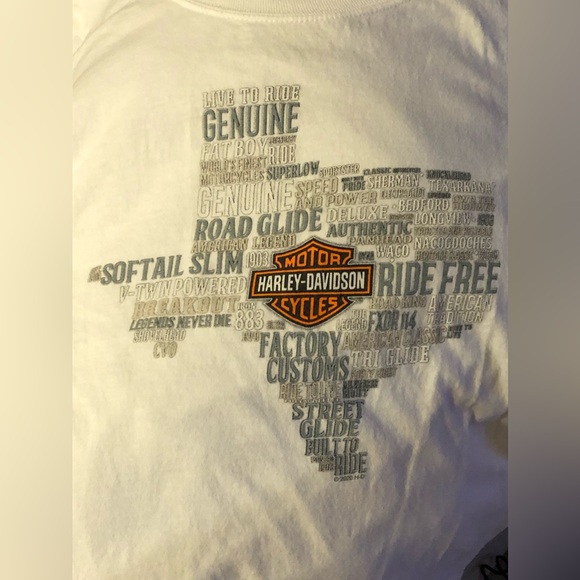 Harley-Davidson T-shirt size medium preowned condition - Picture 9 of 16